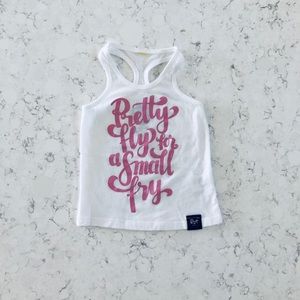 Baby ‘pretty fly for a small fry’ muscle tank
